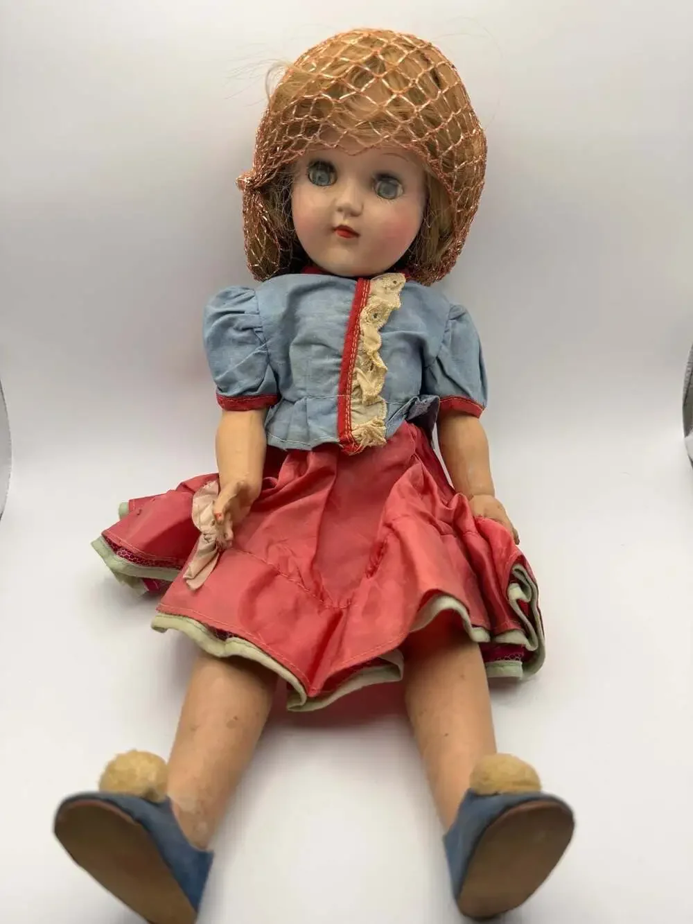 Ideal Toni P-91 Doll Vintage Blonde Hair Original Outfit